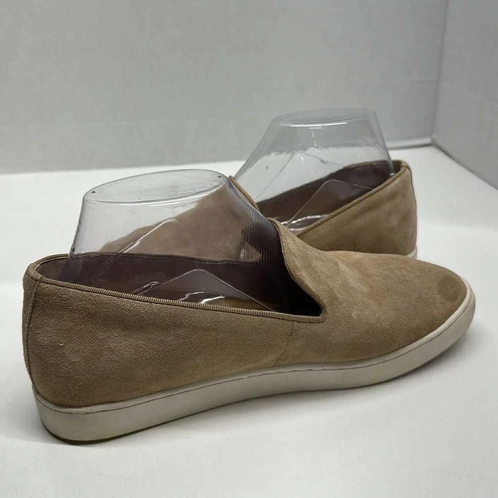Birdies The Swift Slip On Loafer Shoes Brown Tan Suede Sneaker Womens Size 8.5 - Picture 7 of 12